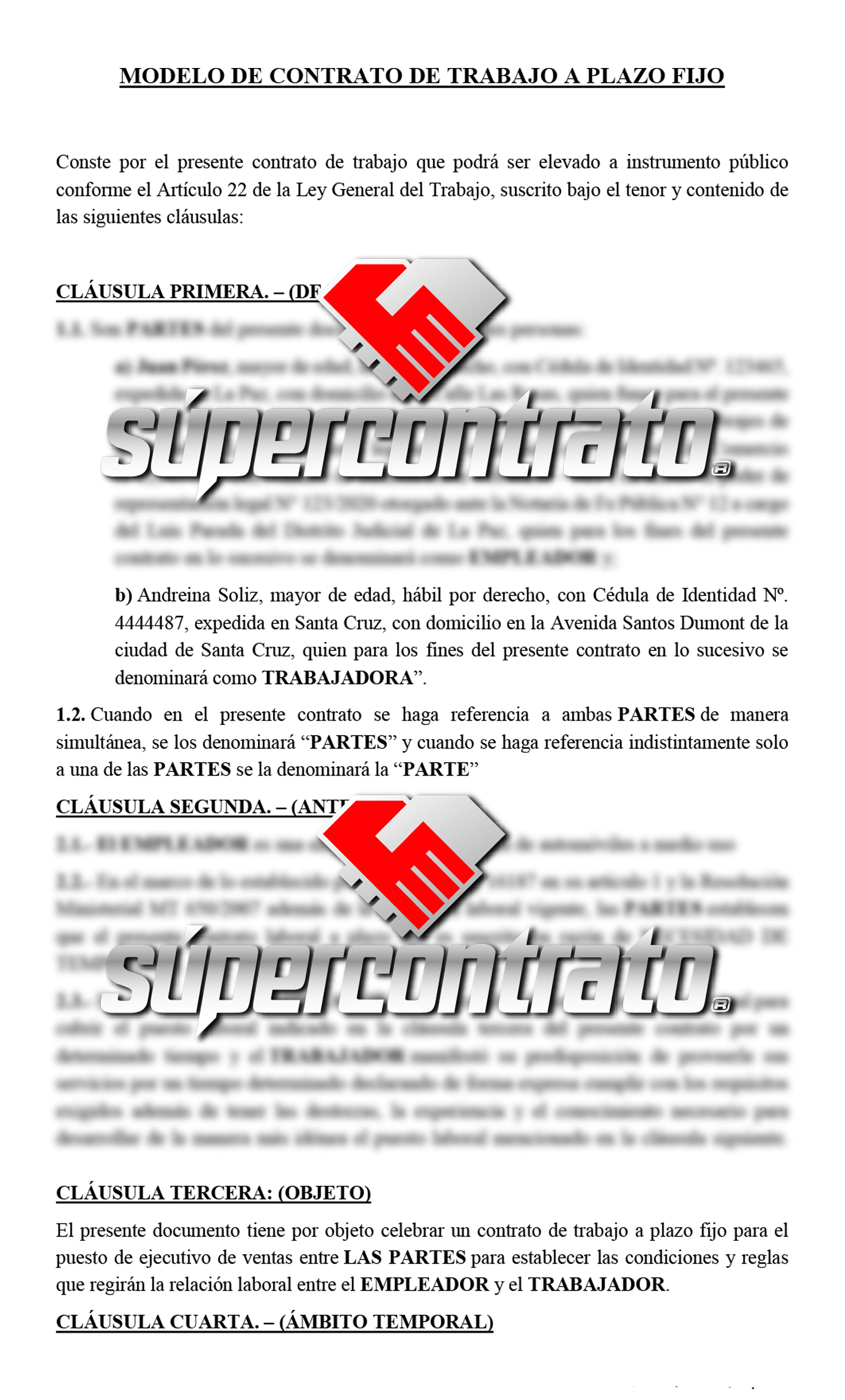 Redacción de contratos para compraventa de vehículos en Bolivia