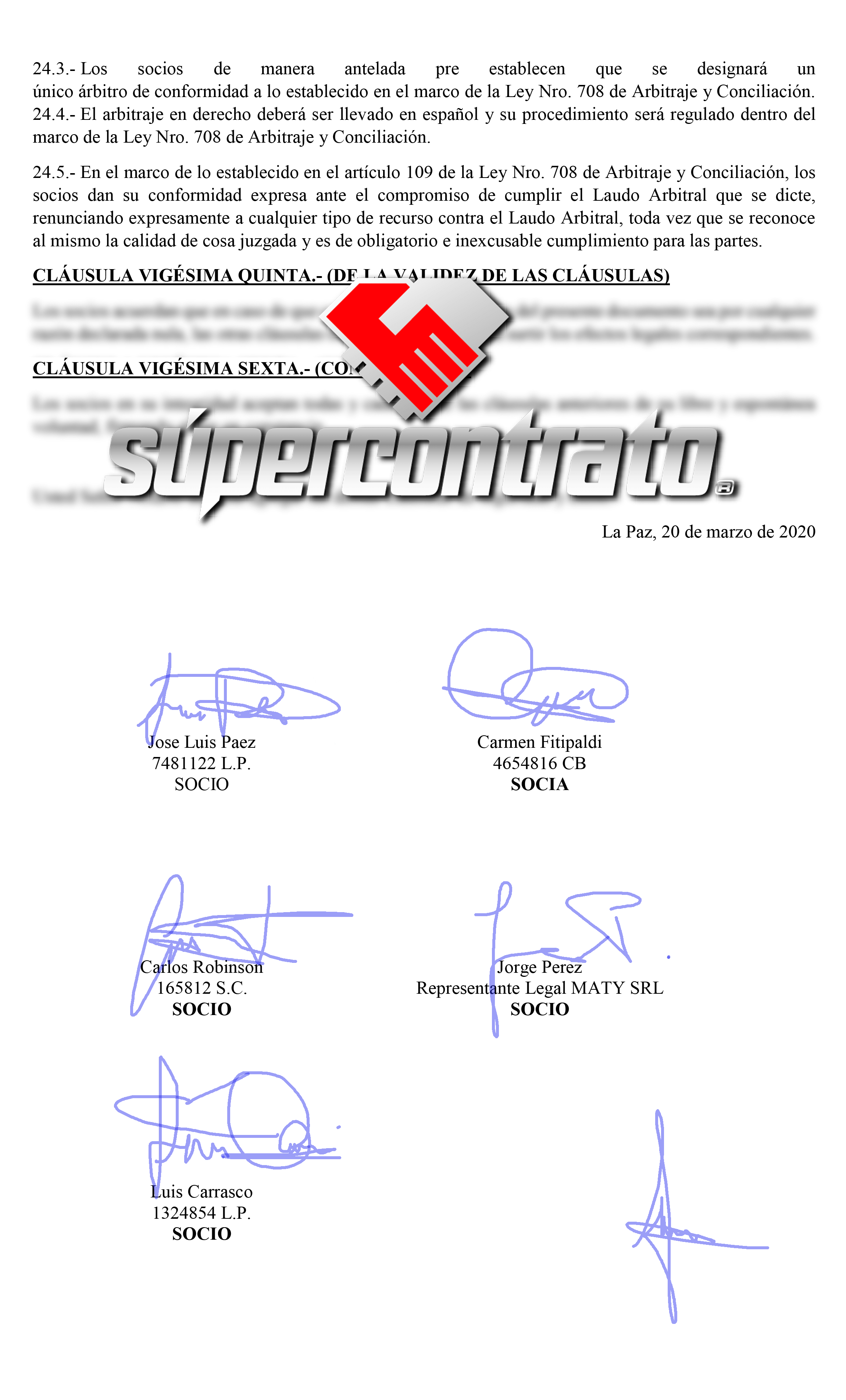 Redacción de contratos para alquileres