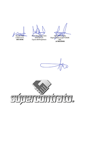 Modelo de contrato de préstamo de dinero - Supercontrato